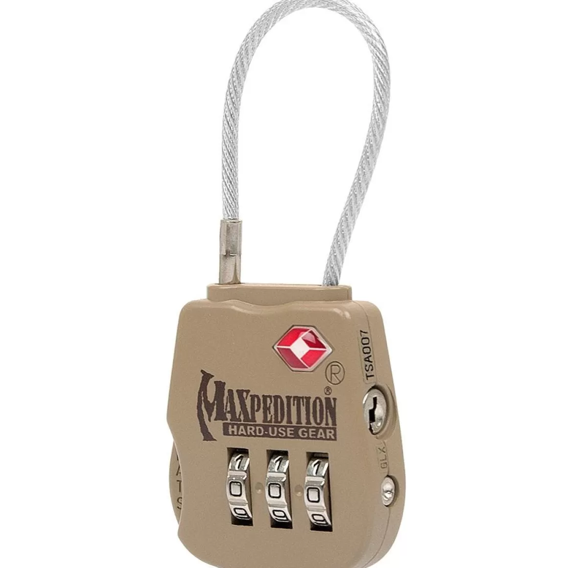 Maxpedition Accessories> Tactical Luggage Lock Khaki