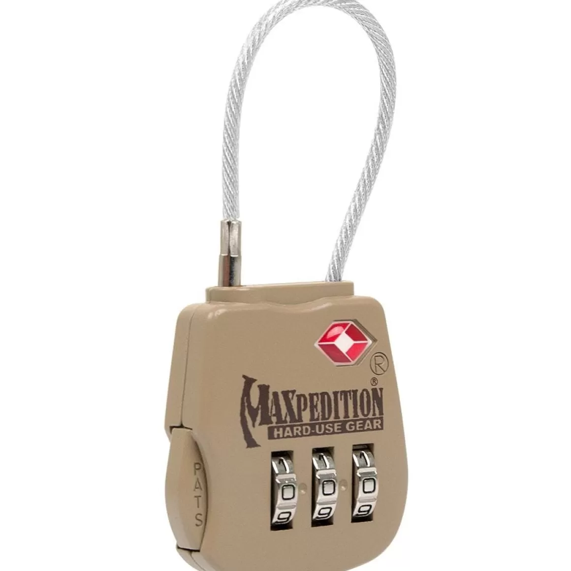 Maxpedition Accessories> Tactical Luggage Lock Khaki