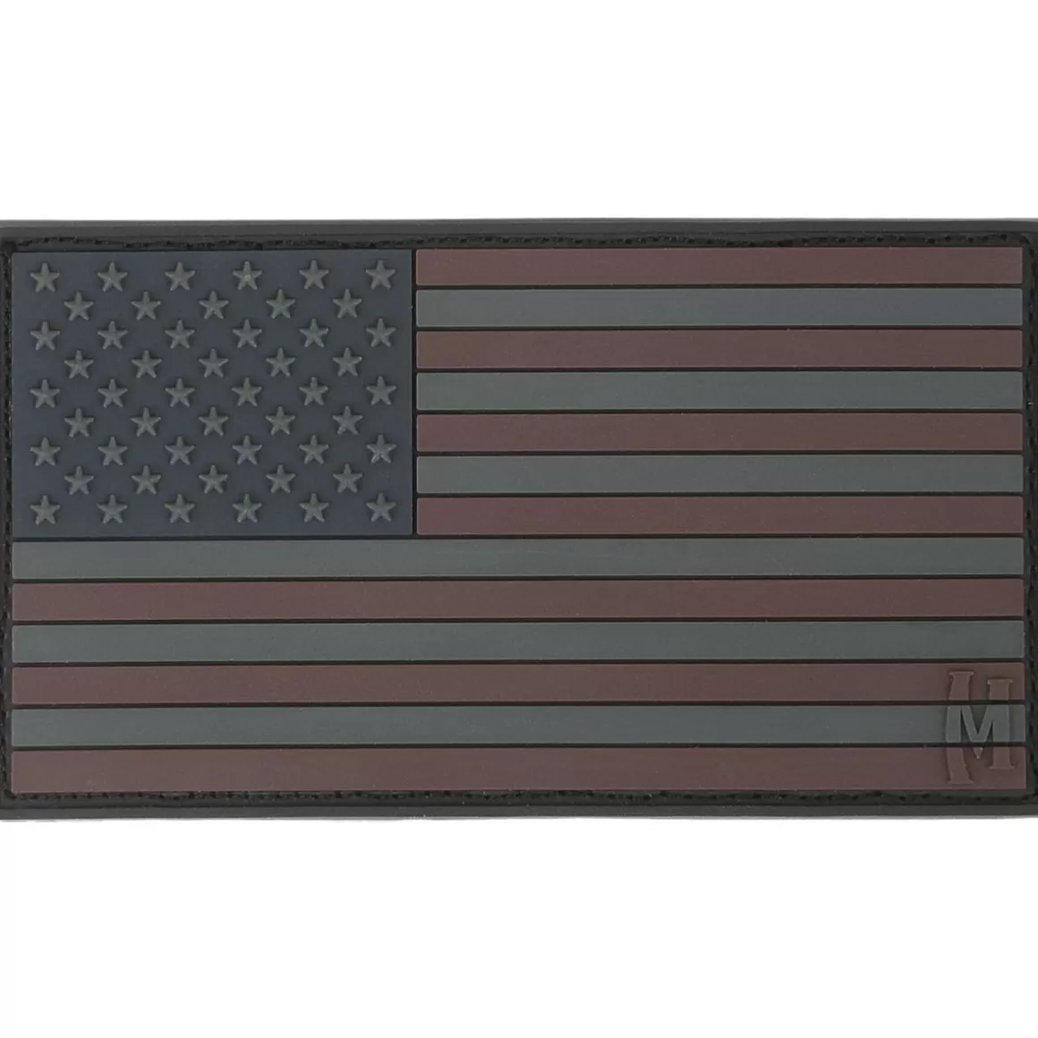 Maxpedition Badges & Patches> Usa Flag Large (Stealth) Morale Patch