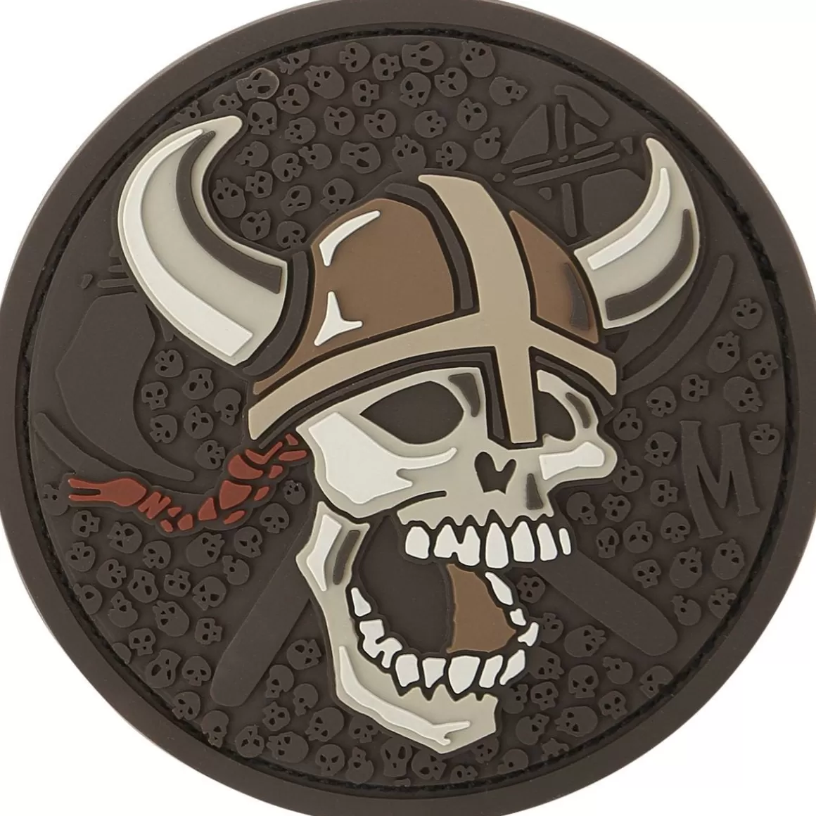 Maxpedition Badges & Patches> Viking Skull (Arid) Morale Patch