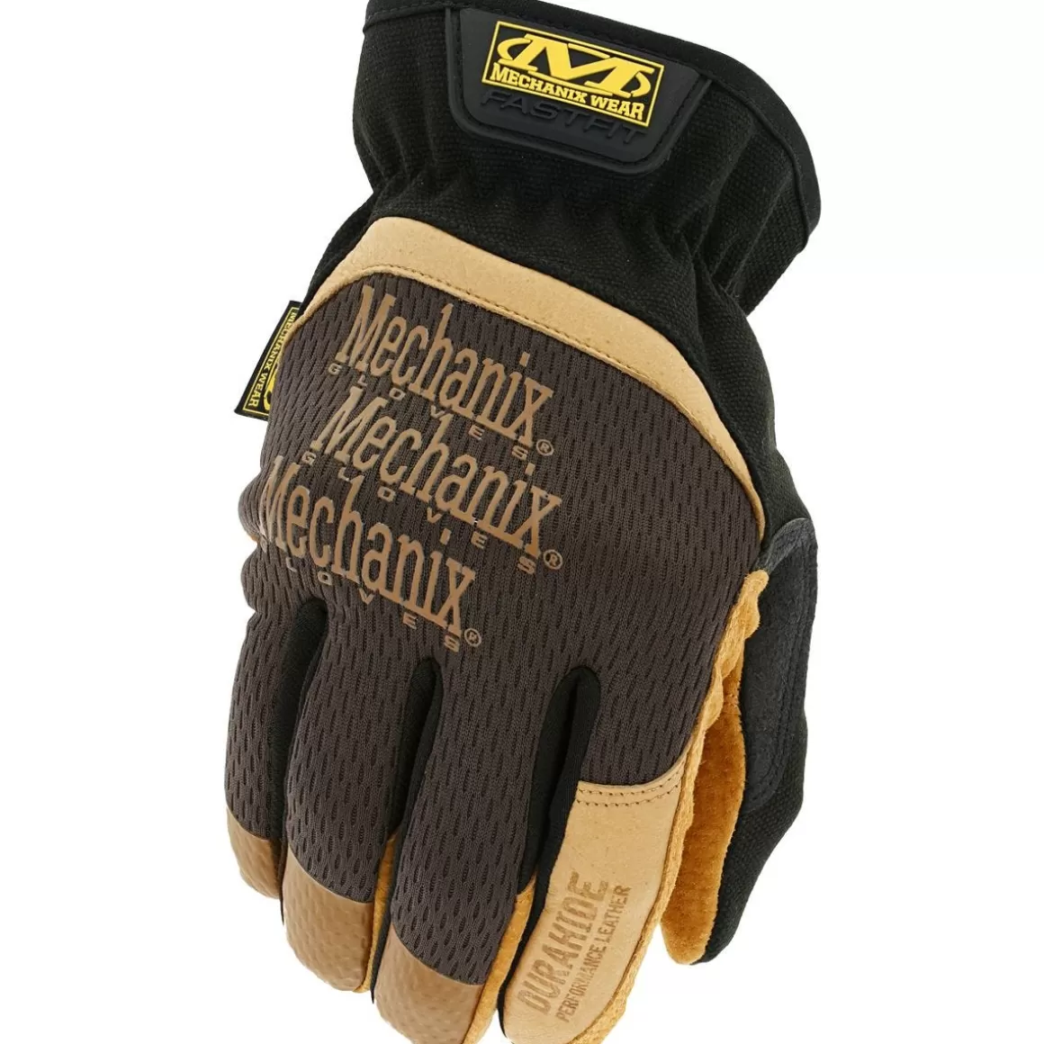 Mechanix Wear Gloves> Fastfit Leather Gloves Brown