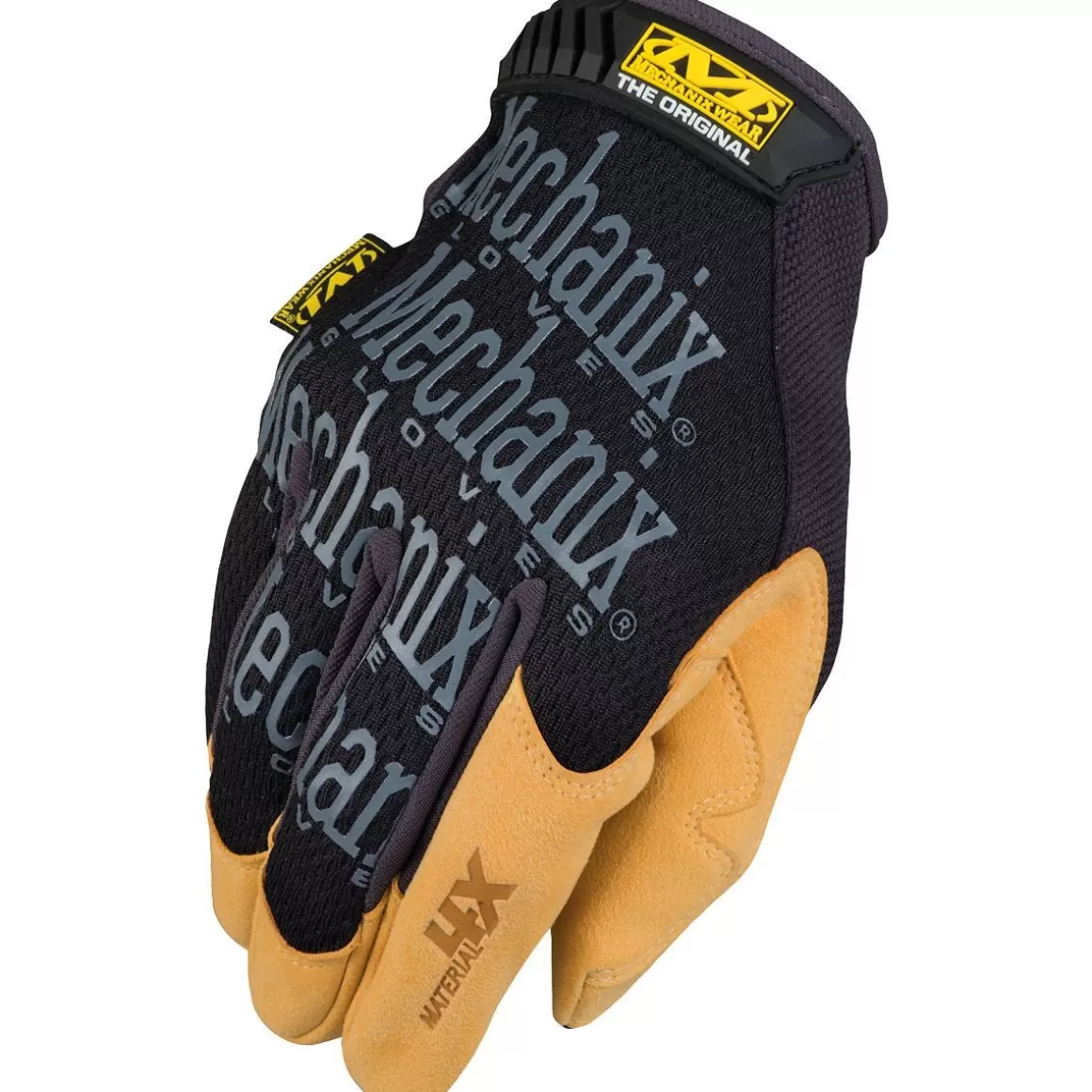 Jack Pyke Gloves>Mechanix Wear Material4X Original Black/Tan