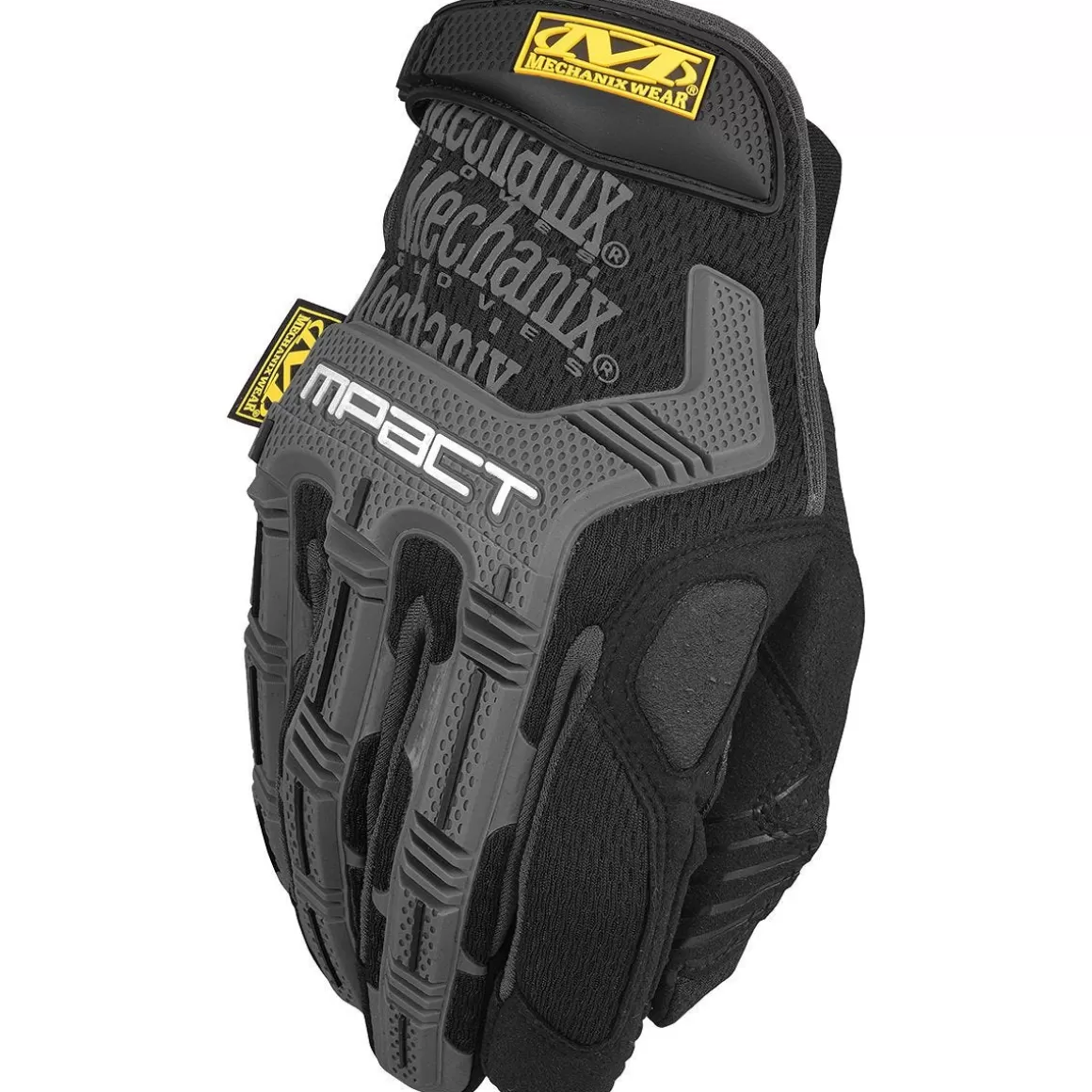 Highlander Forces Gloves>Mechanix Wear M-Pact Gloves Black/Grey