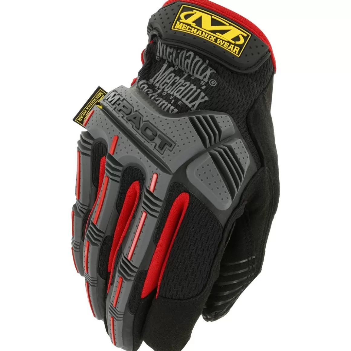 Mechanix Wear Gloves> M-Pact Gloves Black/Red