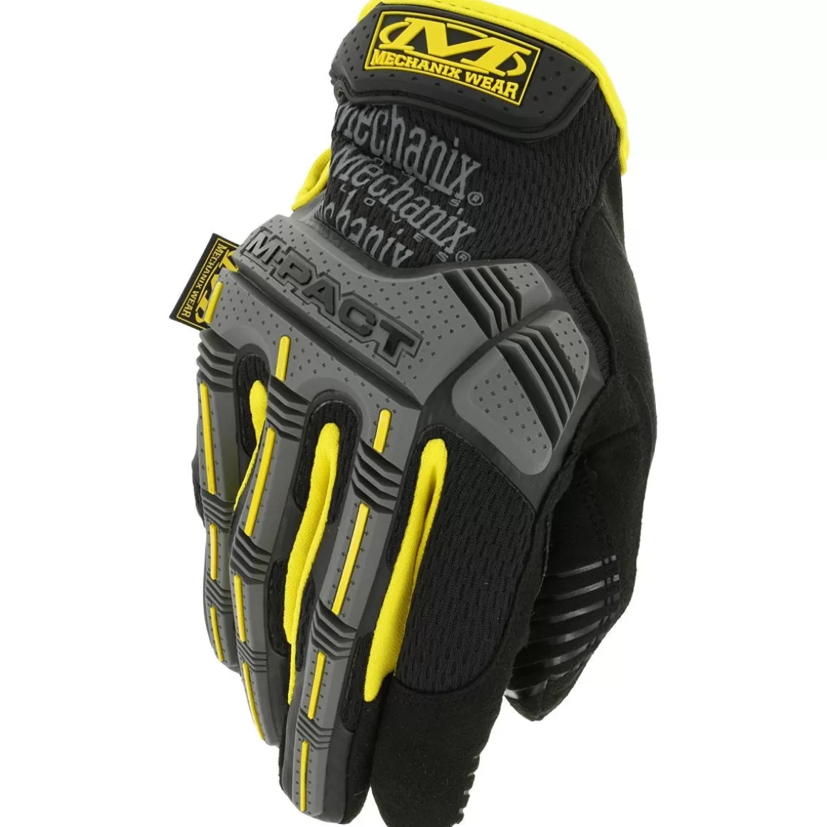 Mechanix Wear Gloves> M-Pact Gloves Yellow