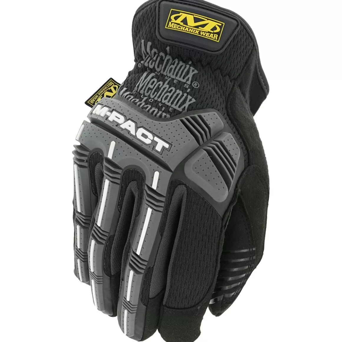 Mechanix Wear Gloves> M-Pact Open Cuff Gloves Black/Grey