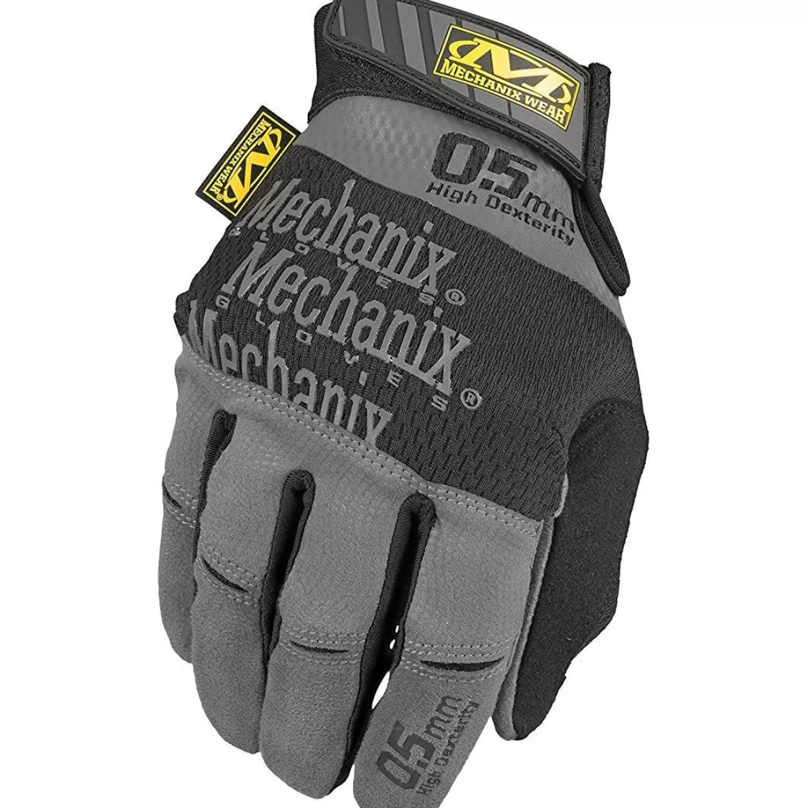 Mechanix Wear Gloves> Specialty High Dexterity 0.5Mm Grey / Black