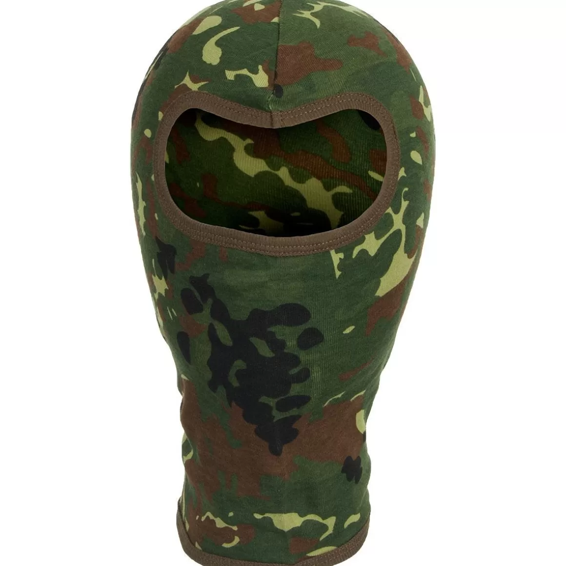 Mil-Tec Headwear>Mfh 1 Hole Balaclava Lightweight Cotton Flecktarn