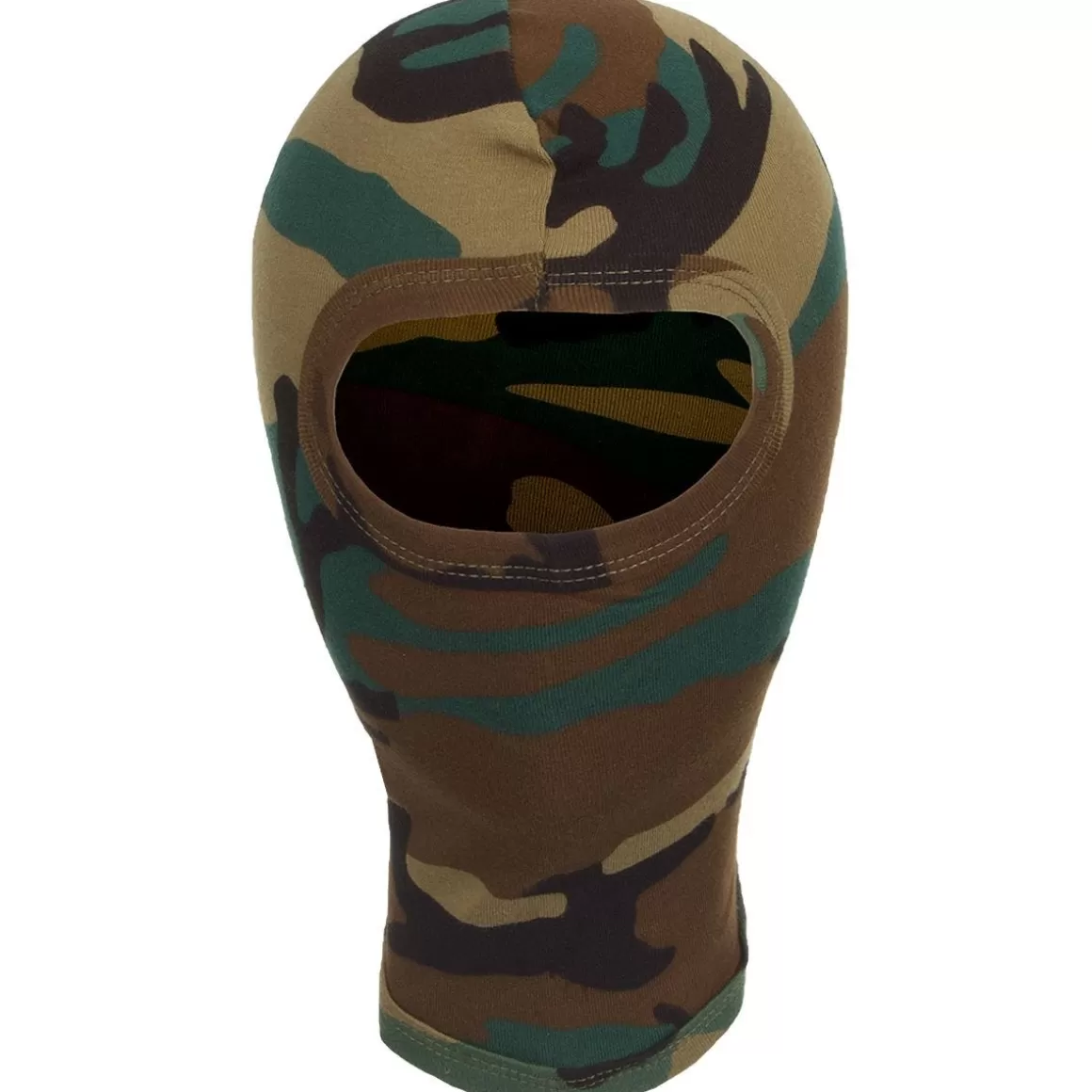 Helikon Headwear>Mfh 1 Hole Balaclava Lightweight Cotton Woodland