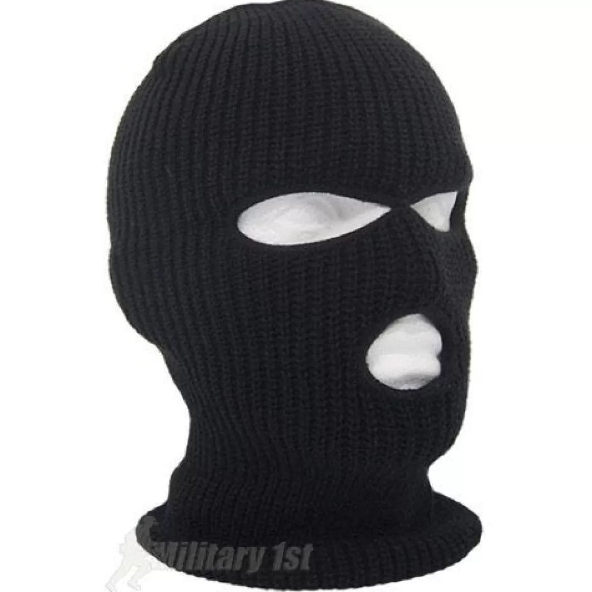 Fox Outdoor Headwear>Mfh 3 Hole Balaclava Acrylic Black