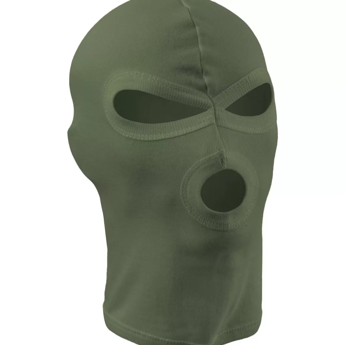 Wisport Headwear>Mfh 3 Hole Balaclava Lightweight Cotton Od Green