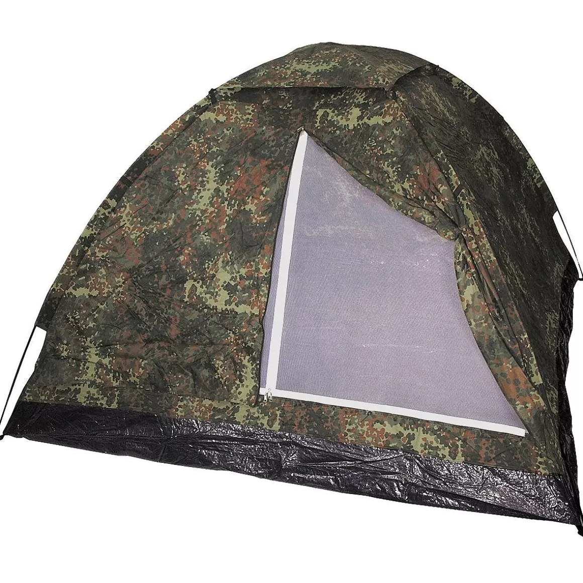 MFH Bashas, Bivis & Tents> 3 Person Tent Monodom With Mosquito Net Flecktarn