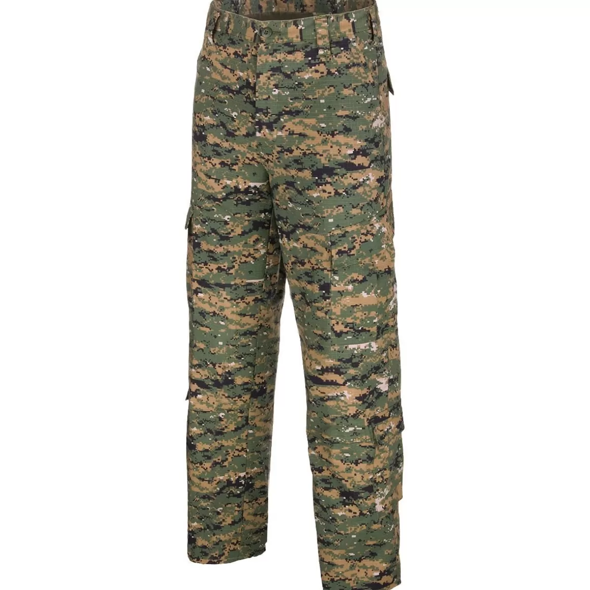 Brandit Combat Uniforms>Mfh Acu Combat Trousers Ripstop Digital Woodland