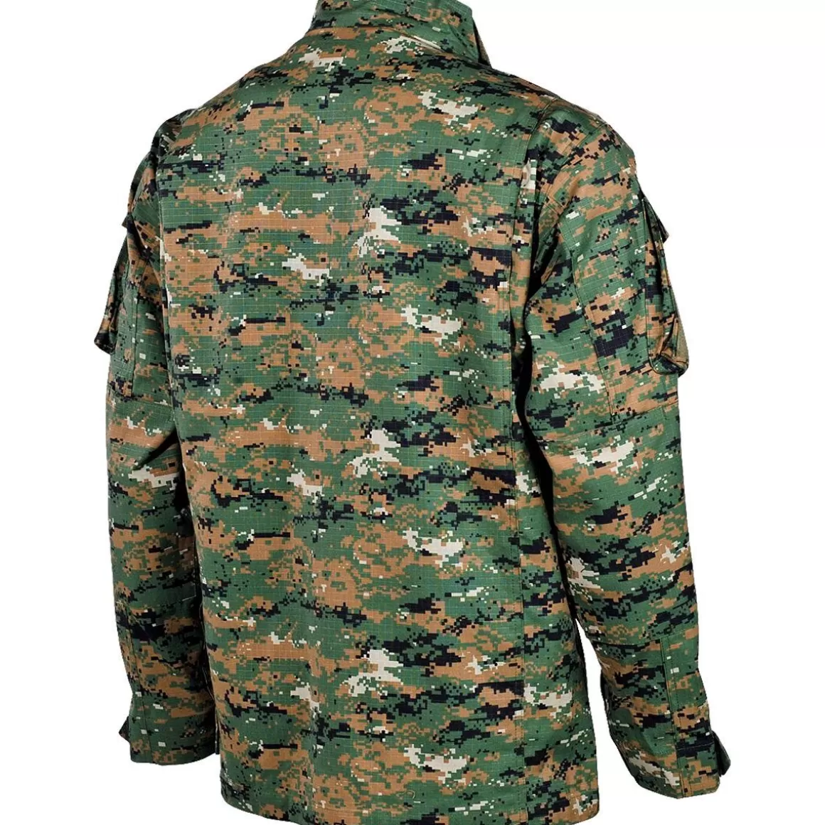 MFH Combat Uniforms> Acu Ripstop Field Jacket Digital Woodland