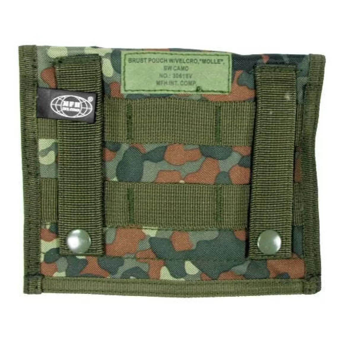 MFH Other Pouches> Admin Pouch Molle Flecktarn