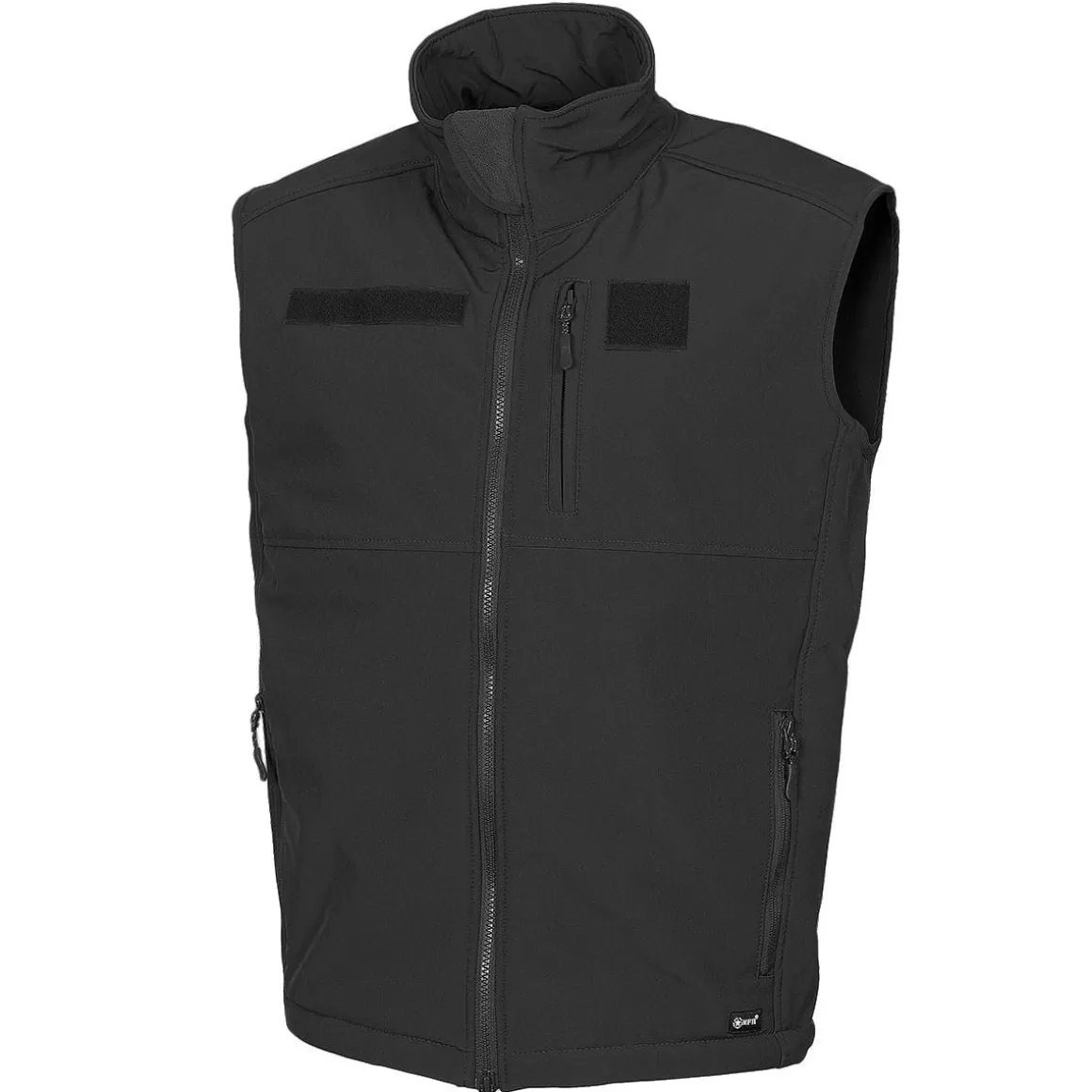 Helikon Multipurpose Vests>Mfh Allround Soft Shell Vest Black