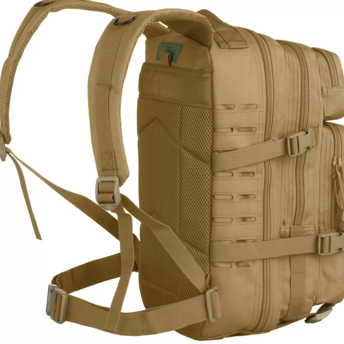 MFH Backpacks & Rucksacks> Assault I Backpack Laser Coyote Tan