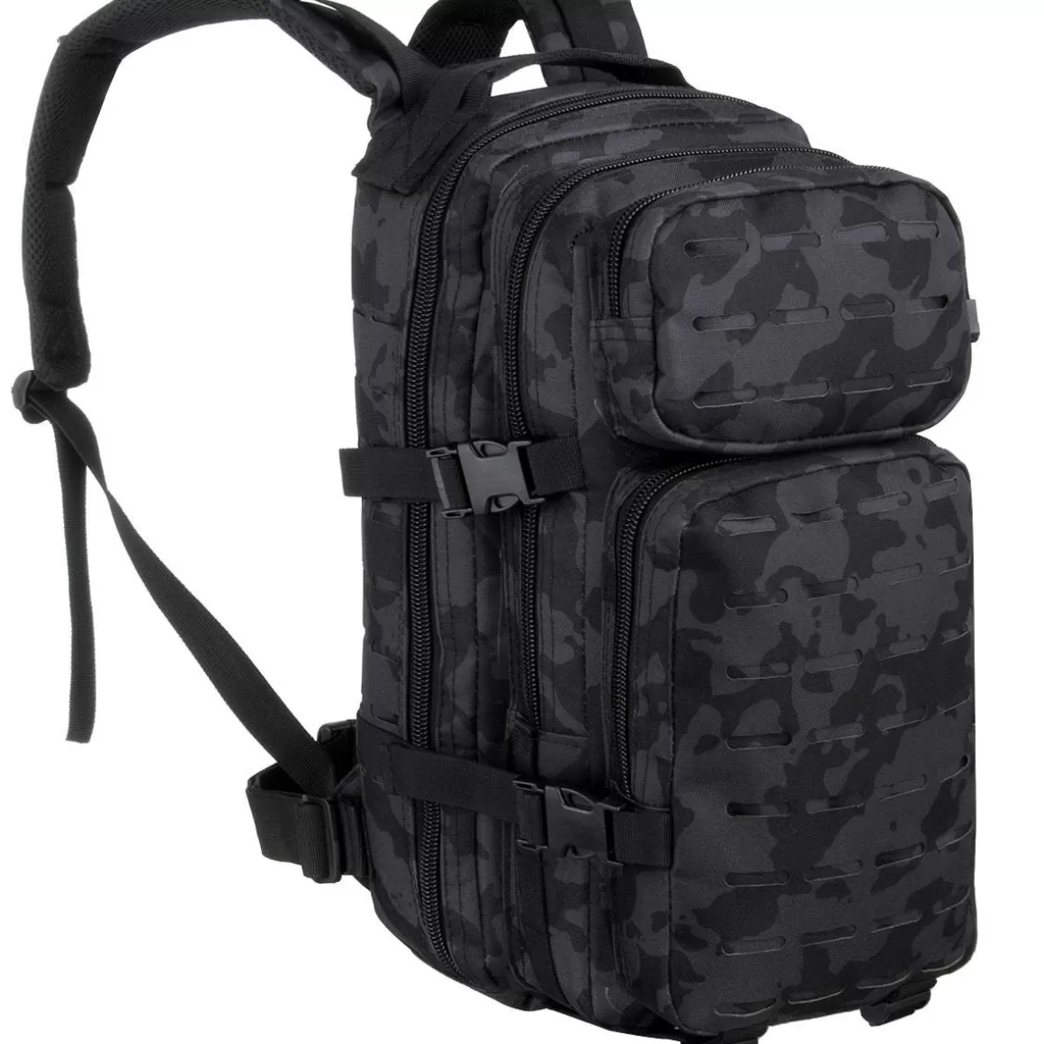 MFH Backpacks & Rucksacks> Assault I Backpack Laser Night Camo