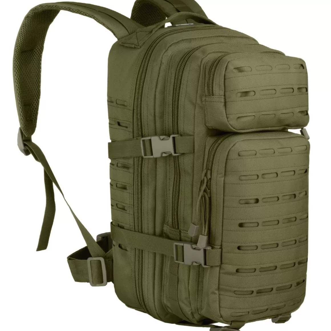 MFH Backpacks & Rucksacks> Assault I Backpack Laser Od Green