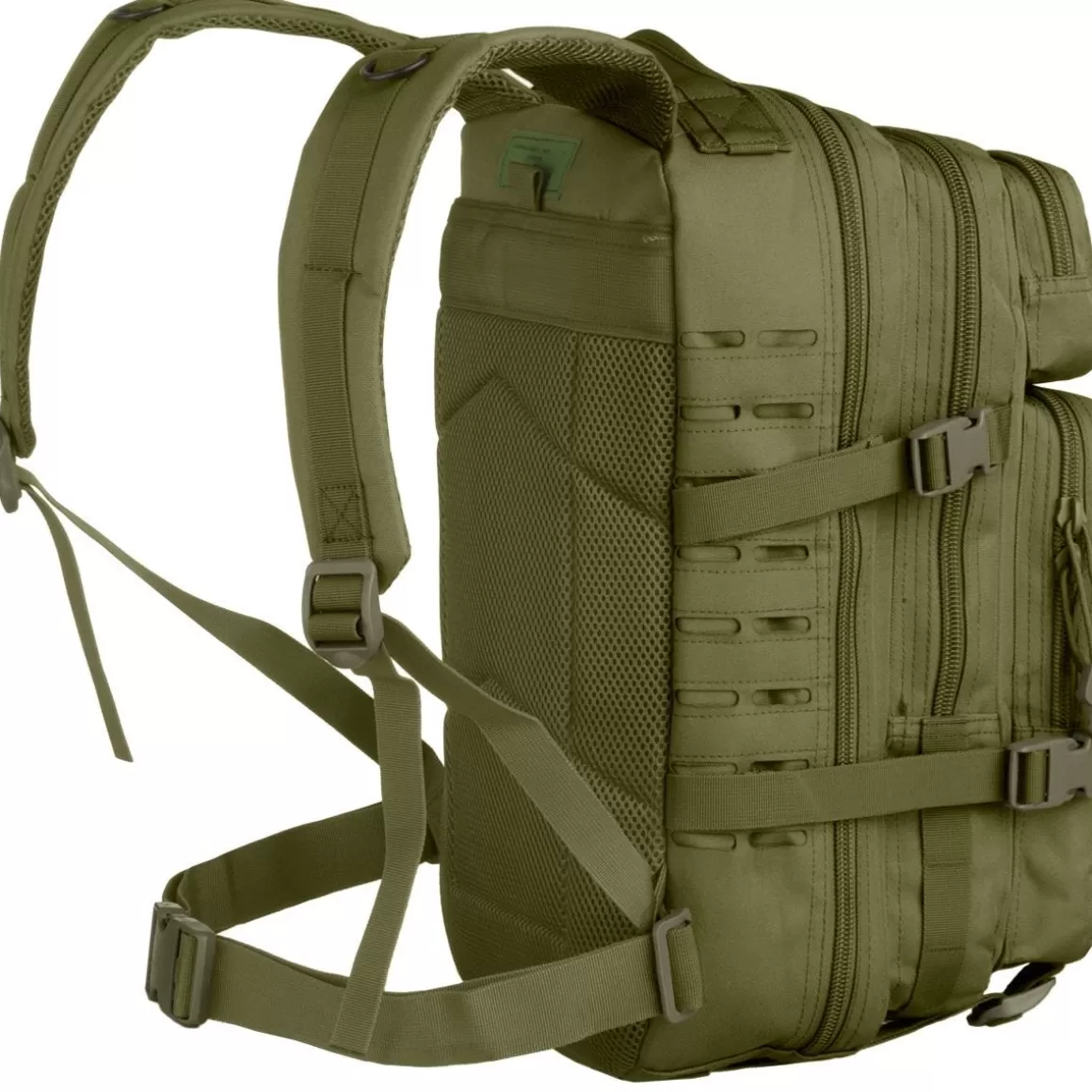 MFH Backpacks & Rucksacks> Assault I Backpack Laser Od Green