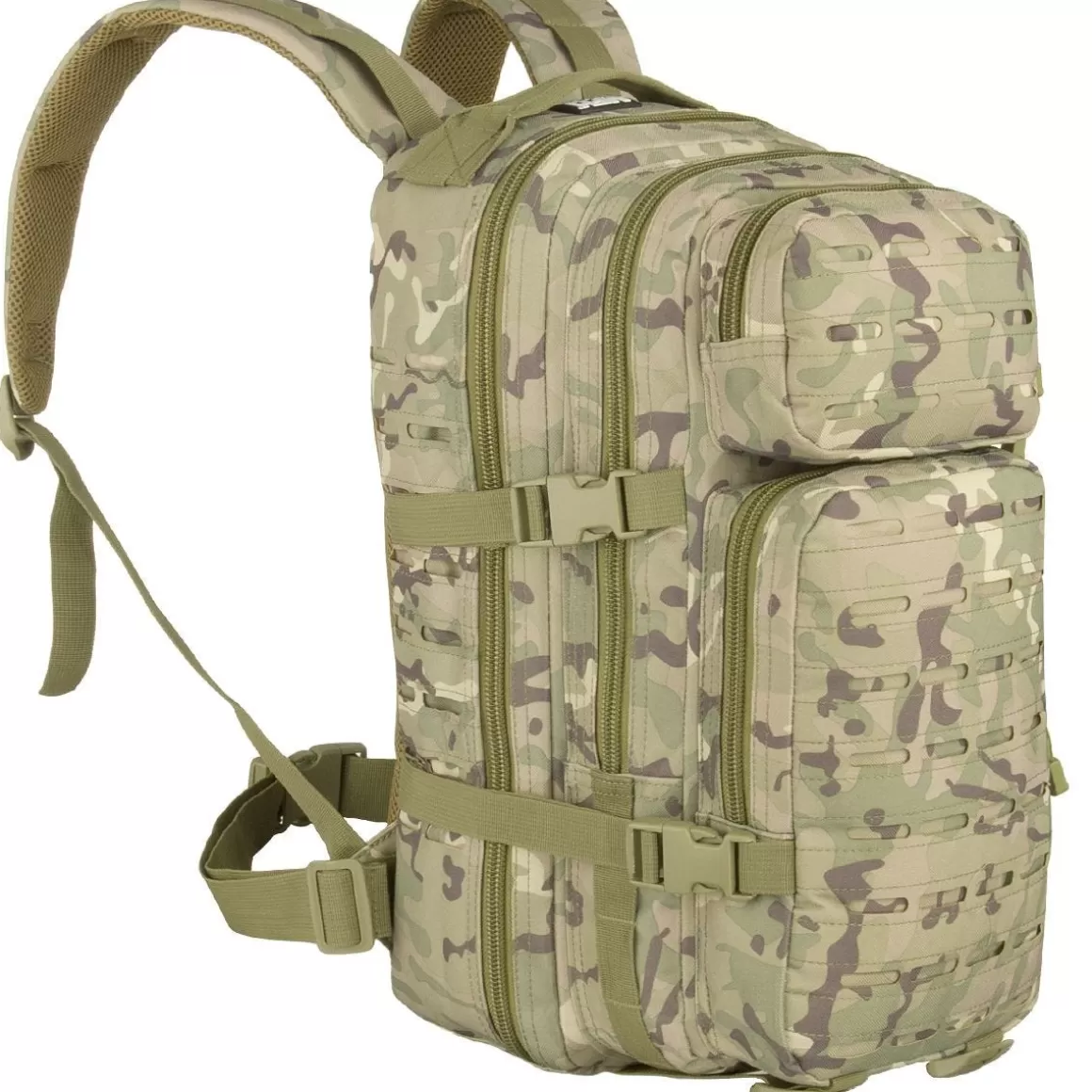 MFH Backpacks & Rucksacks> Assault I Backpack Laser Operation Camo