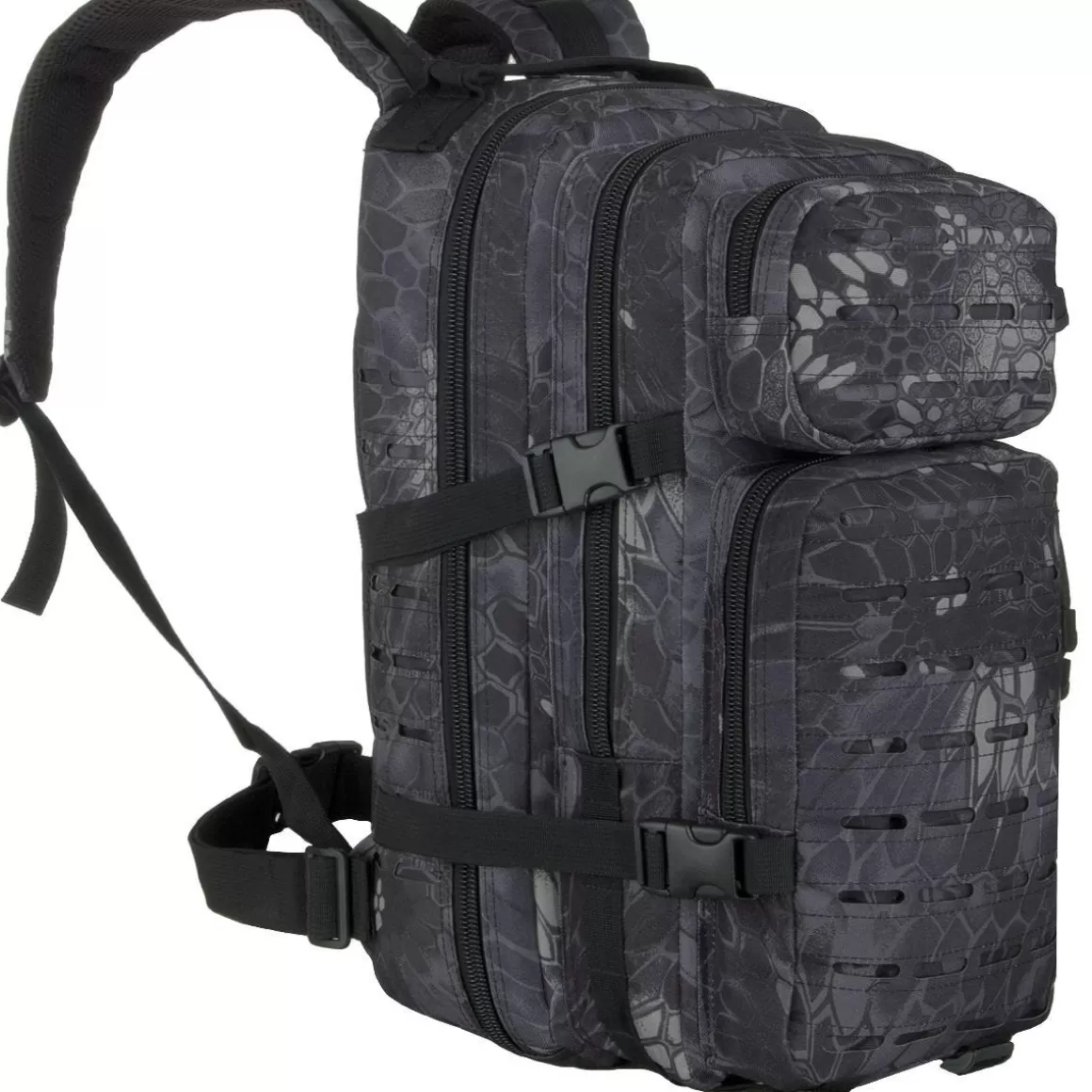 MFH Backpacks & Rucksacks> Assault I Backpack Laser Snake Black