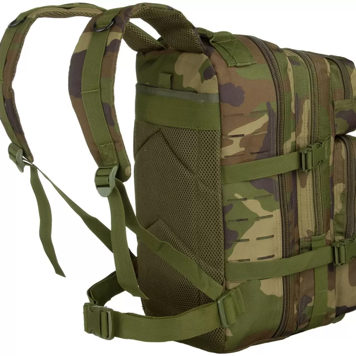 MFH Backpacks & Rucksacks> Assault I Backpack Laser Woodland