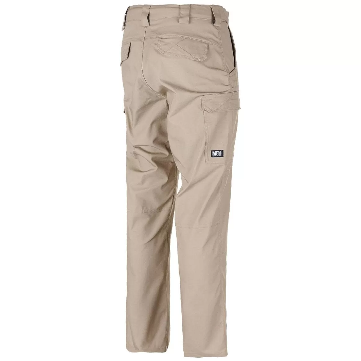 MFH Trousers> Attack Tactical Trousers Ripstop Teflon Coated Khaki