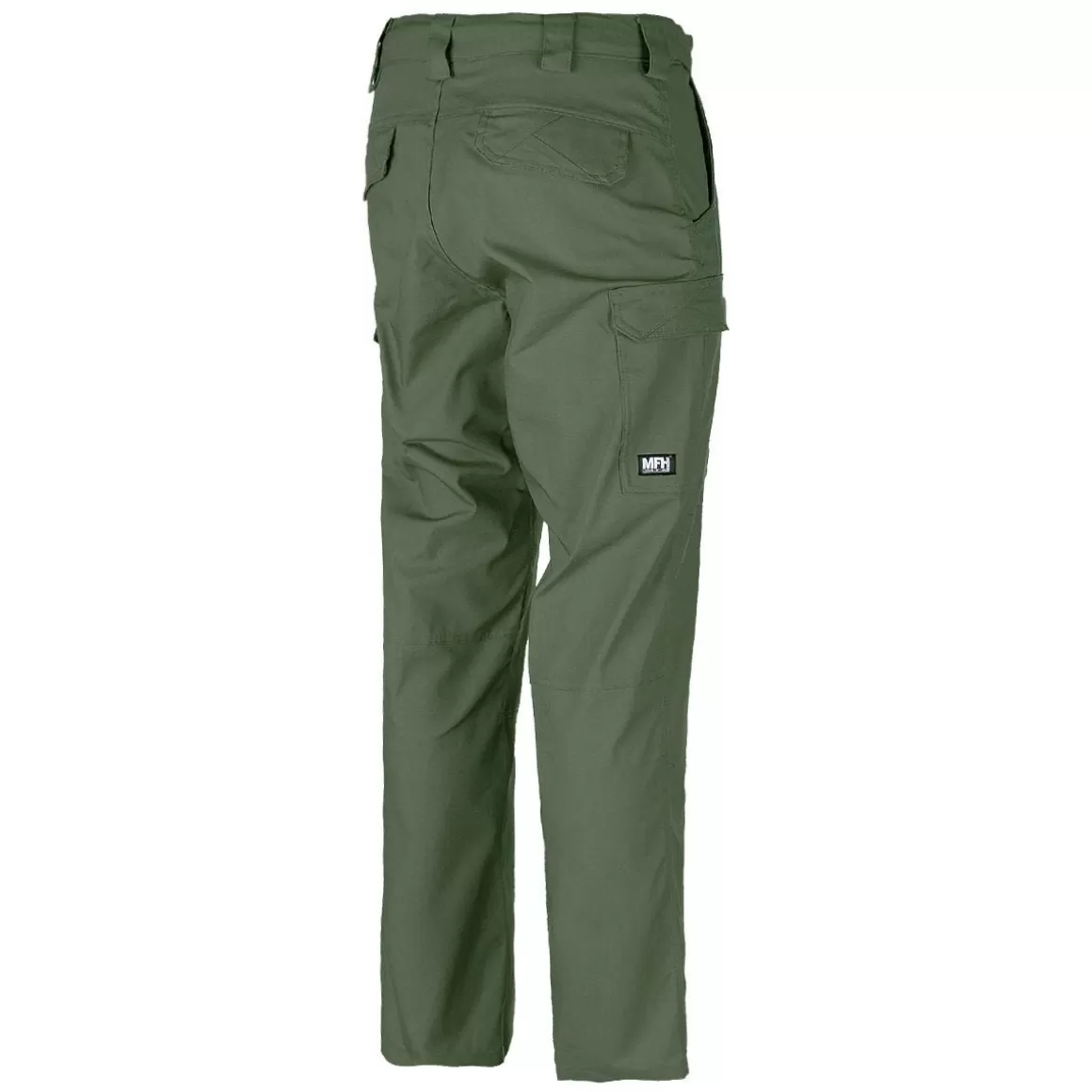 MFH Trousers> Attack Tactical Trousers Ripstop Teflon Coated Od Green