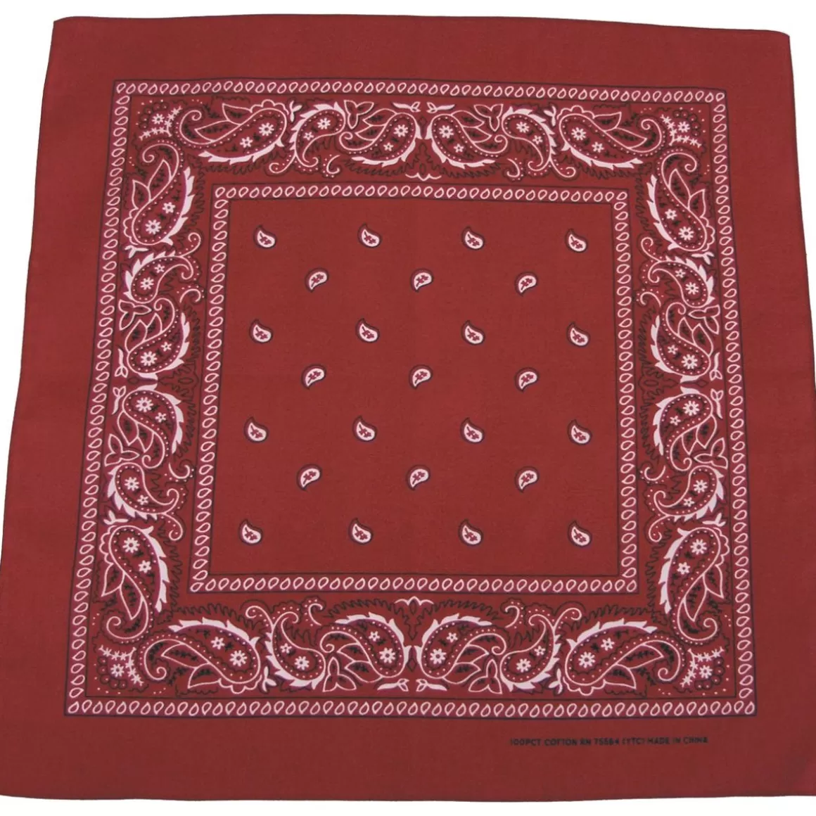 Brandit Scarves>Mfh Bandana Cotton Burgundy