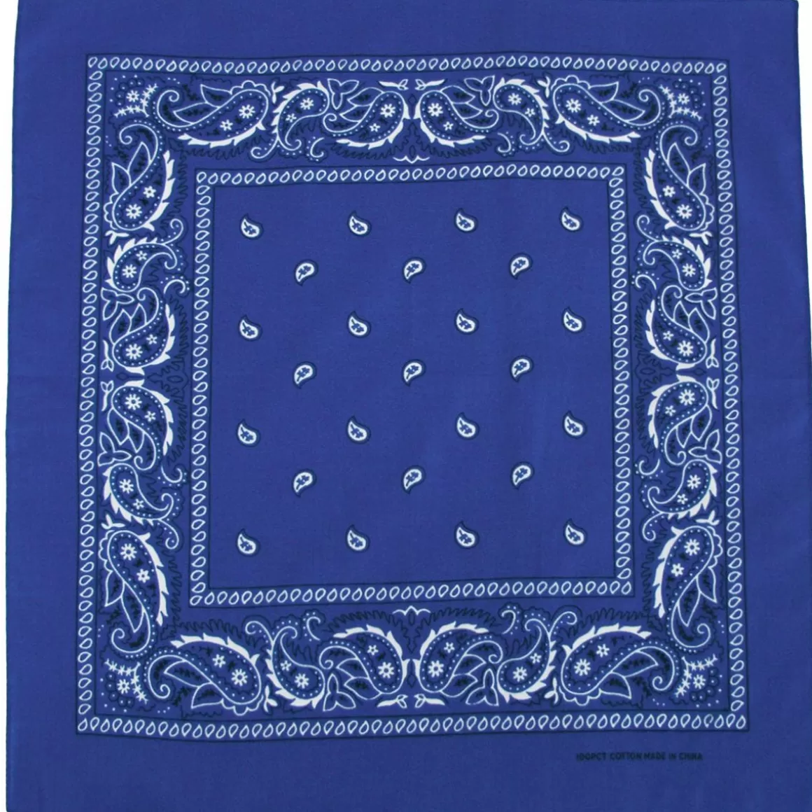 Brandit Scarves>Mfh Bandana Cotton Royal White