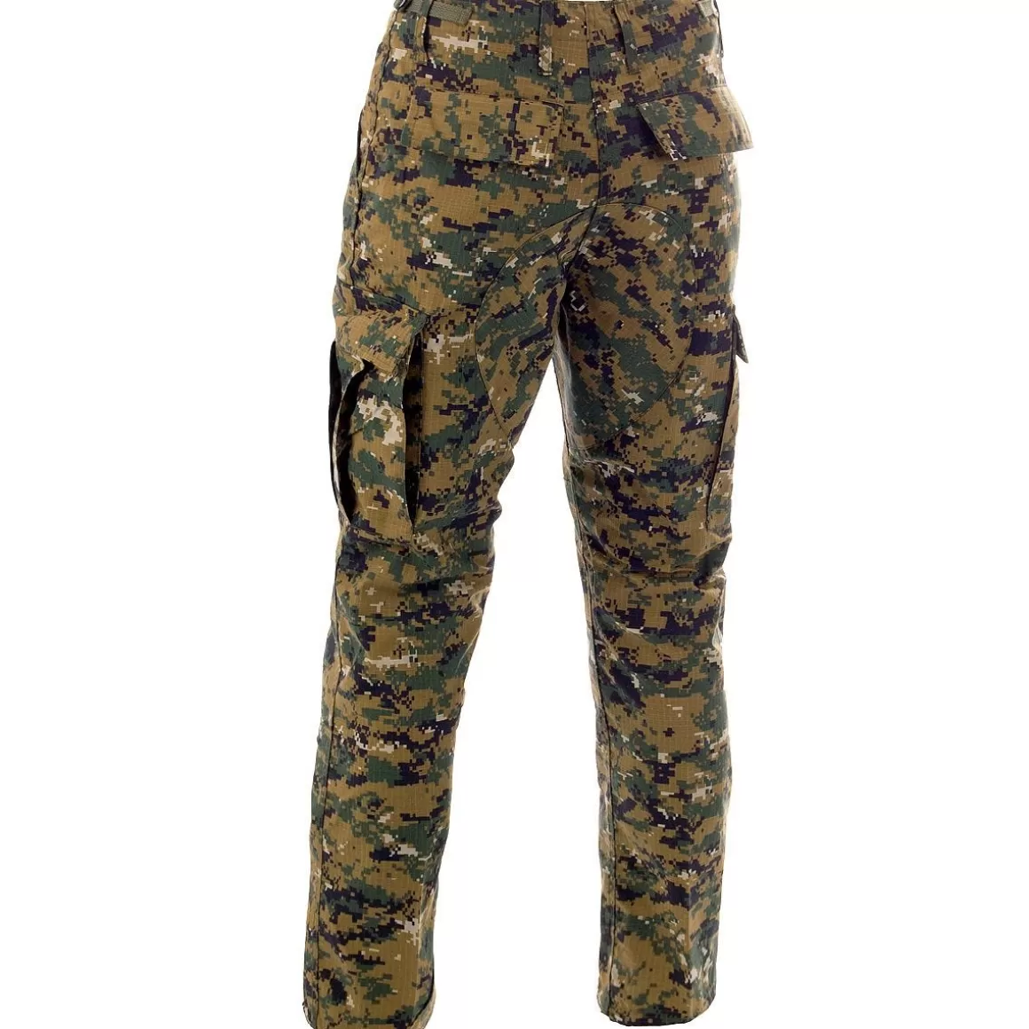 MFH Trousers> Bdu Combat Trousers Ripstop Digital Woodland