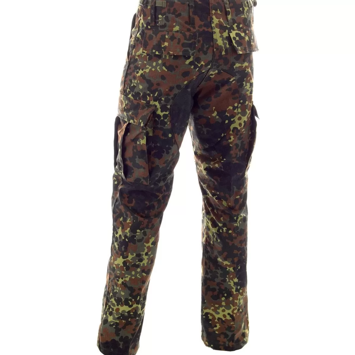 MFH Trousers> Bdu Combat Trousers Ripstop Flecktarn