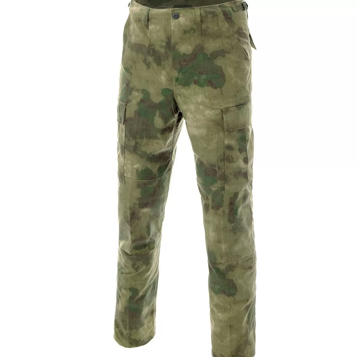 MFH Trousers> Bdu Combat Trousers Ripstop Hdt Camo Fg