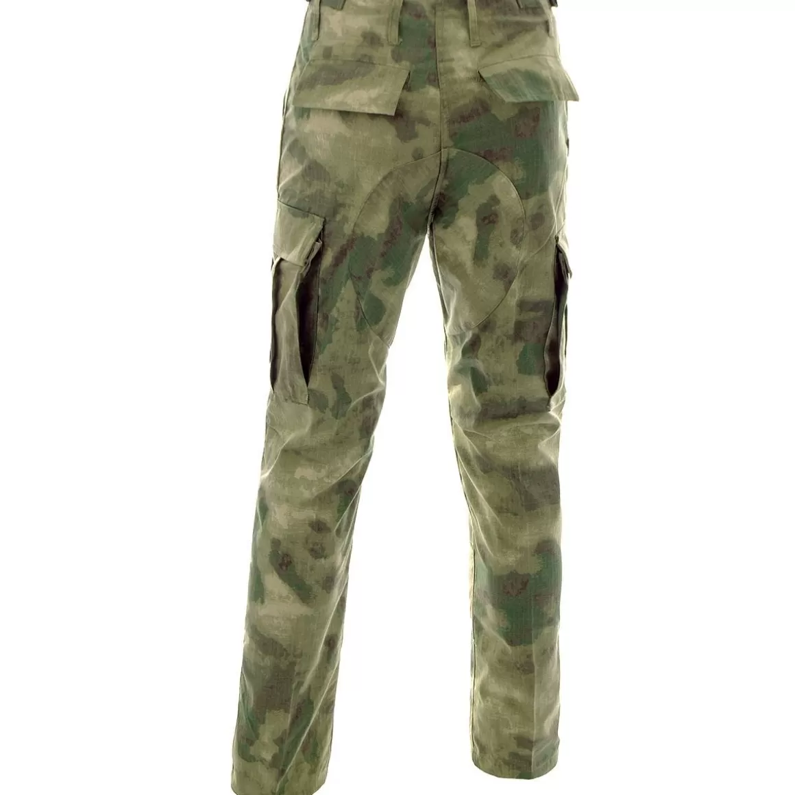 MFH Trousers> Bdu Combat Trousers Ripstop Hdt Camo Fg