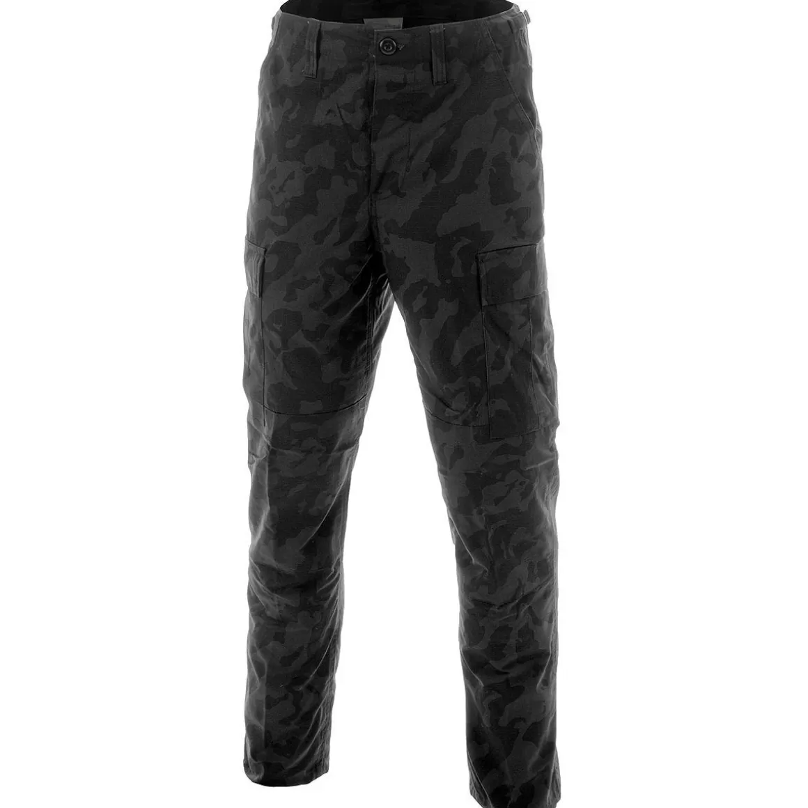 MFH Trousers> Bdu Combat Trousers Ripstop Night Camo