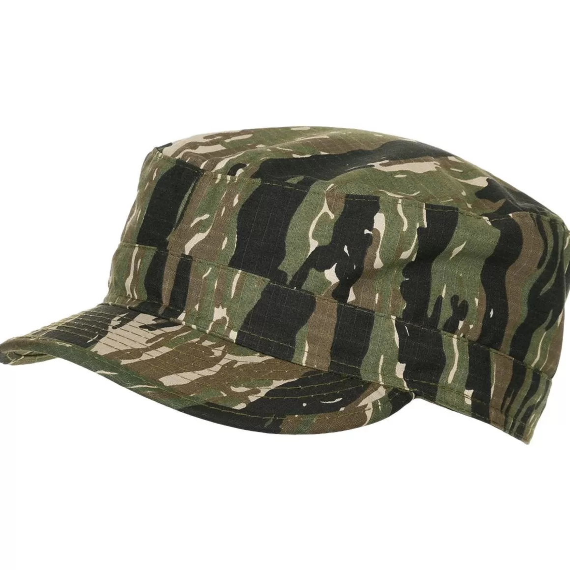 MFH Headwear> Bdu Ripstop Field Cap Tiger Stripe