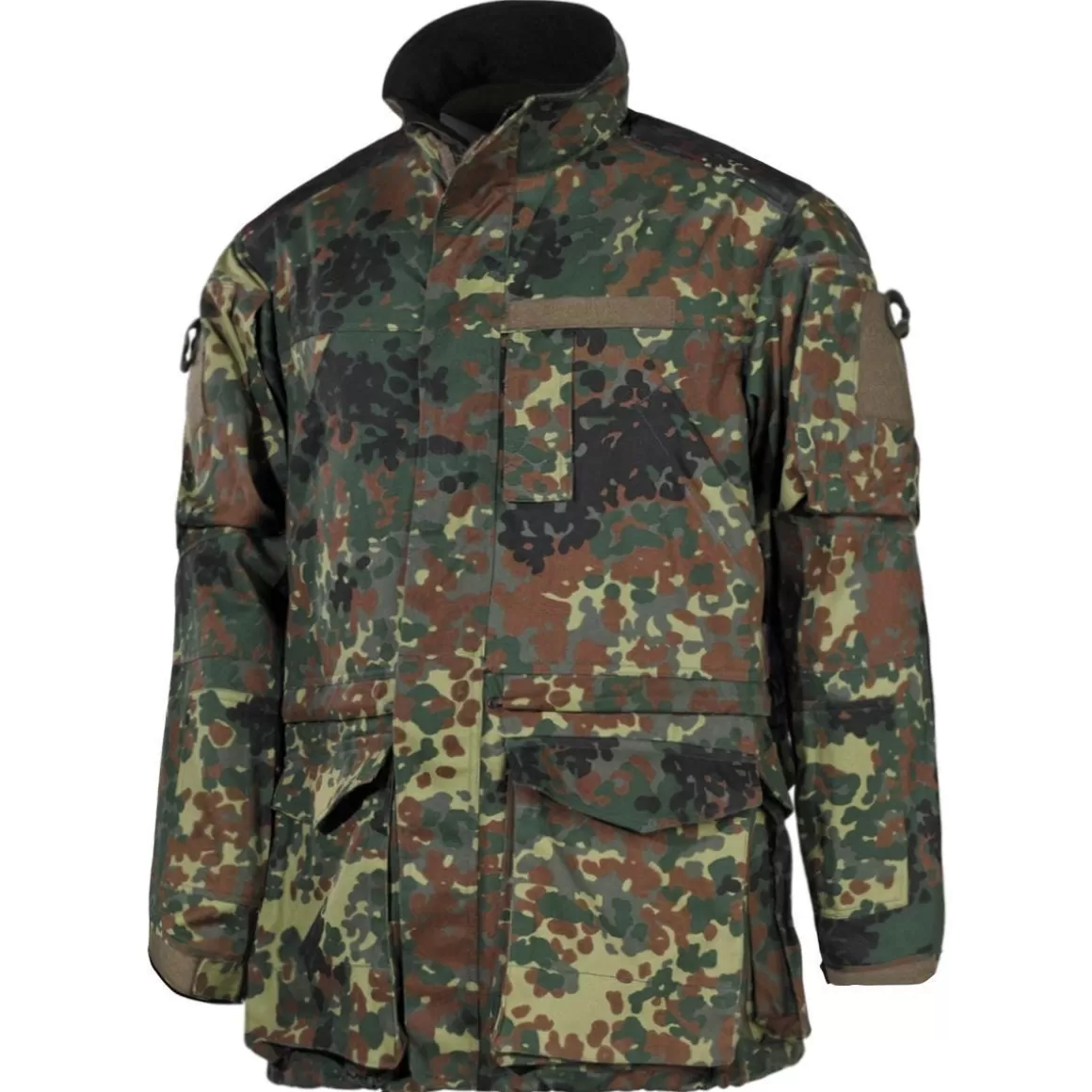 MFH Jackets & Coats> Bw Combat Jacket Long Flecktarn