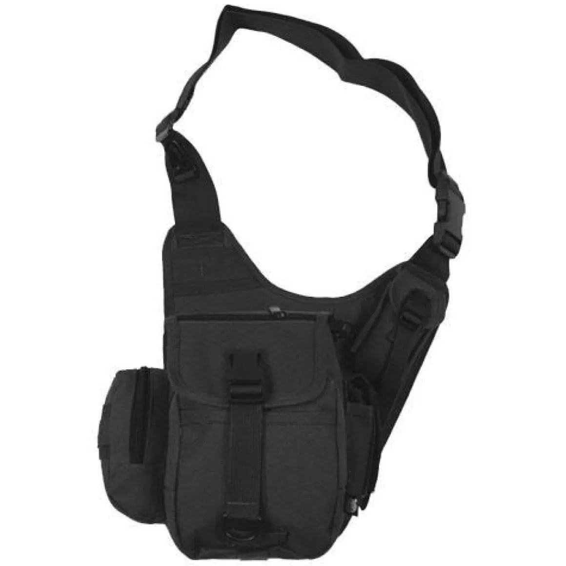 MFH Shoulder Bags> Combat Shoulder Bag Black