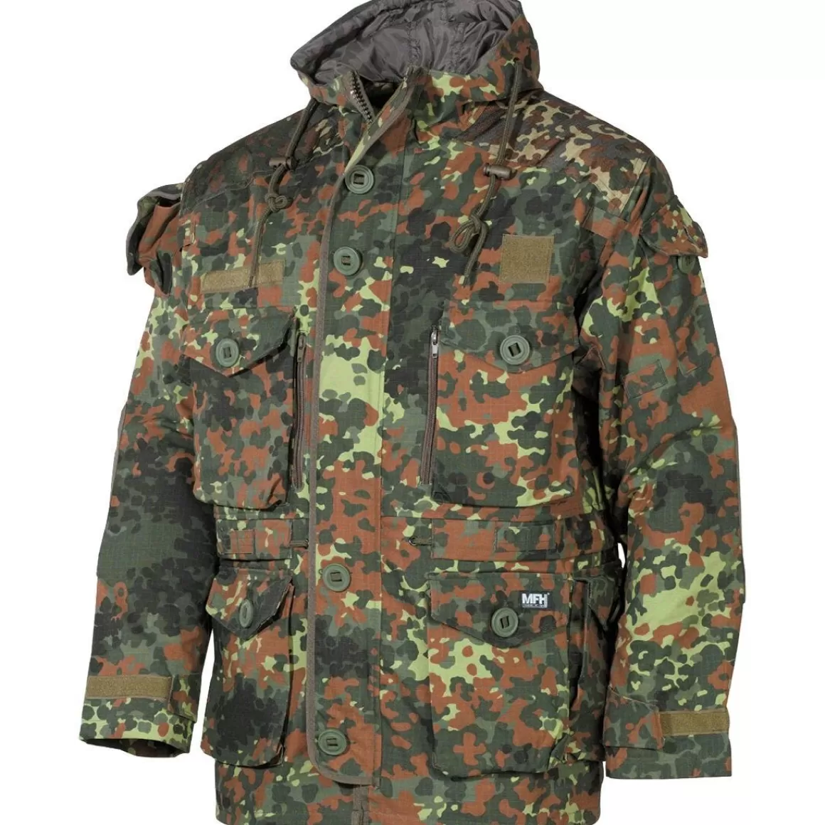 MFH Jackets & Coats> Commando Jacket Smock Flecktarn