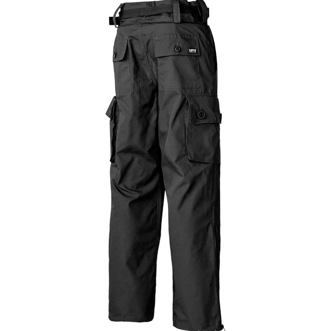 MFH Trousers> Commando Trousers Smock Ripstop Black