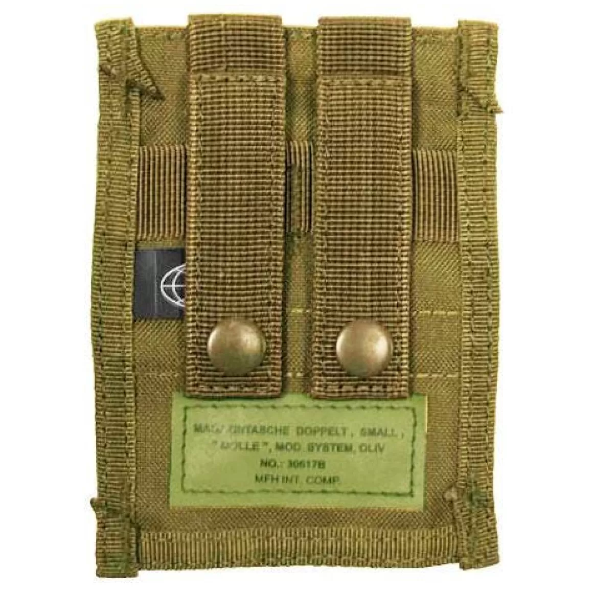 MFH Magazine Pouches> Double 9Mm Magazine Pouch Small Molle Coyote