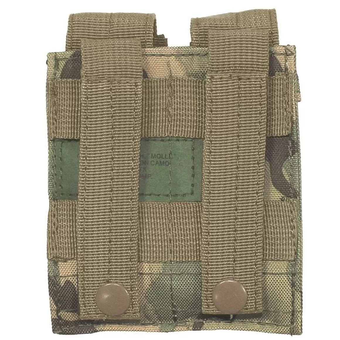 MFH Magazine Pouches> Double 9Mm Magazine Pouch Small Molle Operation Camo