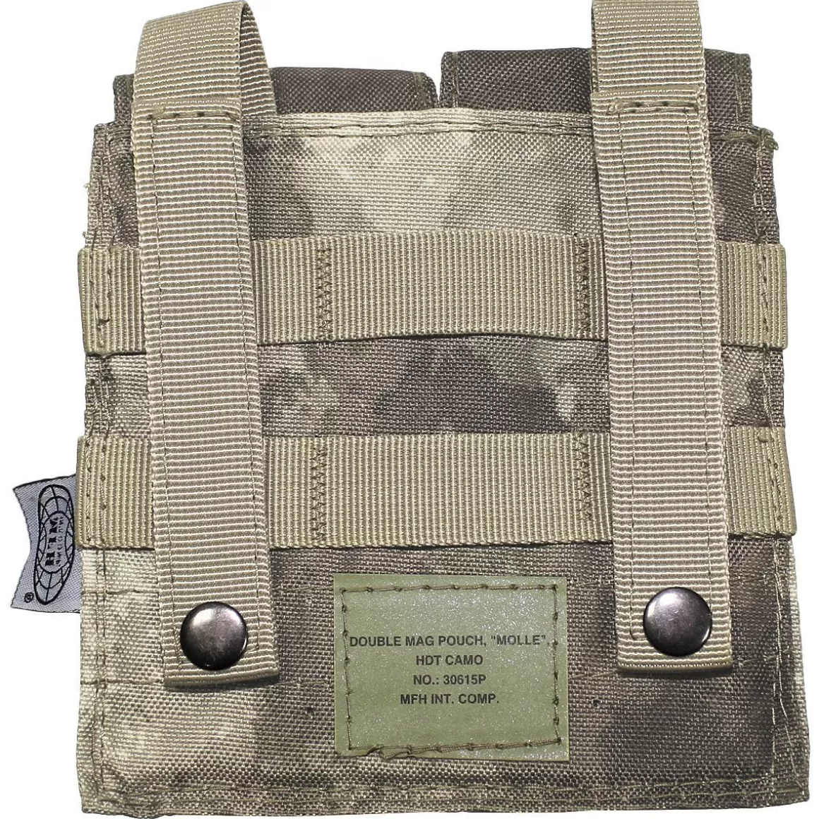 MFH Magazine Pouches> Double M4/M16 Magazine Pouch Hdt Camo Au