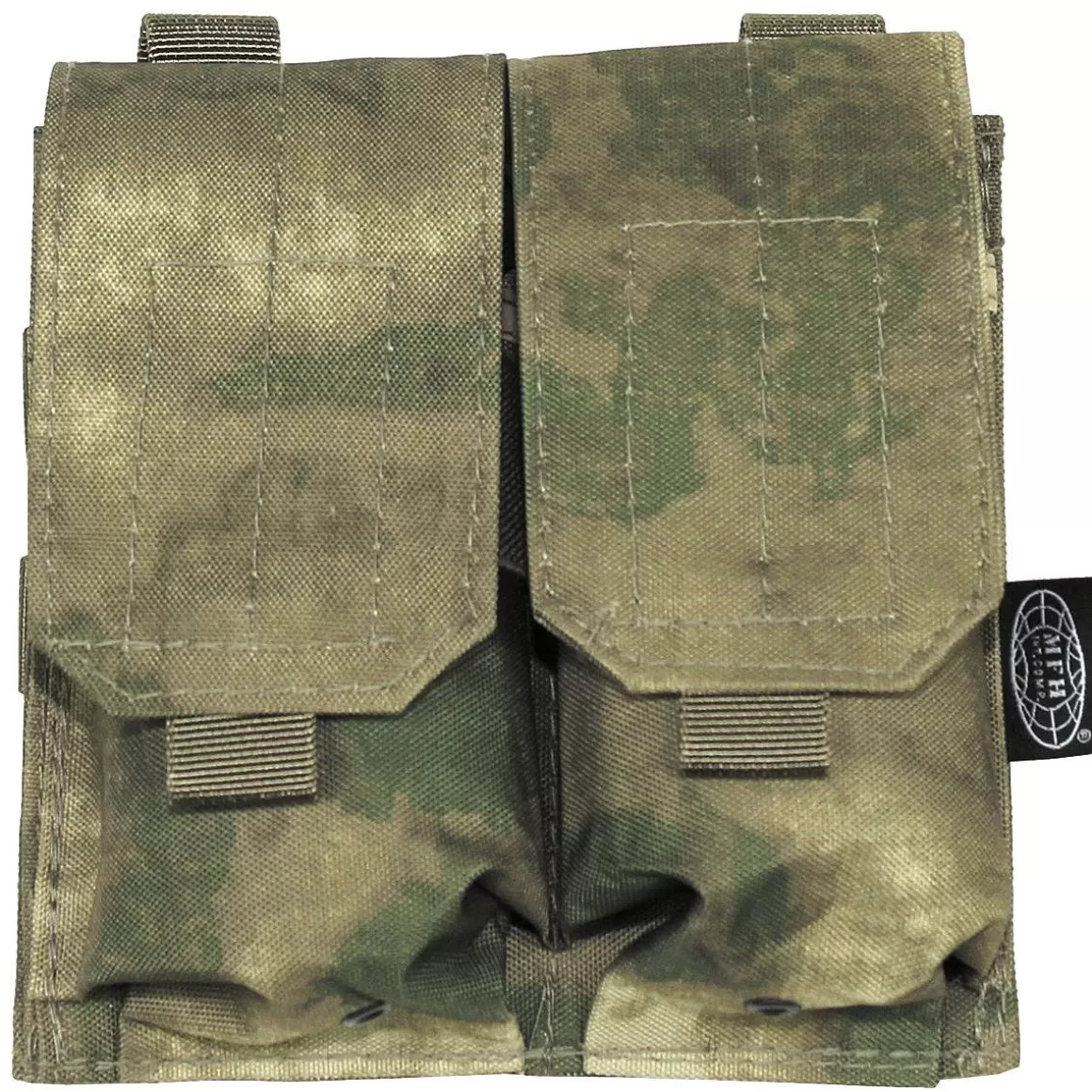 MFH Magazine Pouches> Double M4/M16 Magazine Pouch Hdt Camo Fg