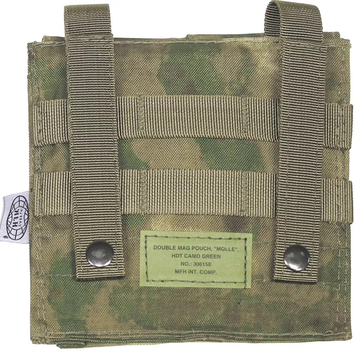 MFH Magazine Pouches> Double M4/M16 Magazine Pouch Hdt Camo Fg