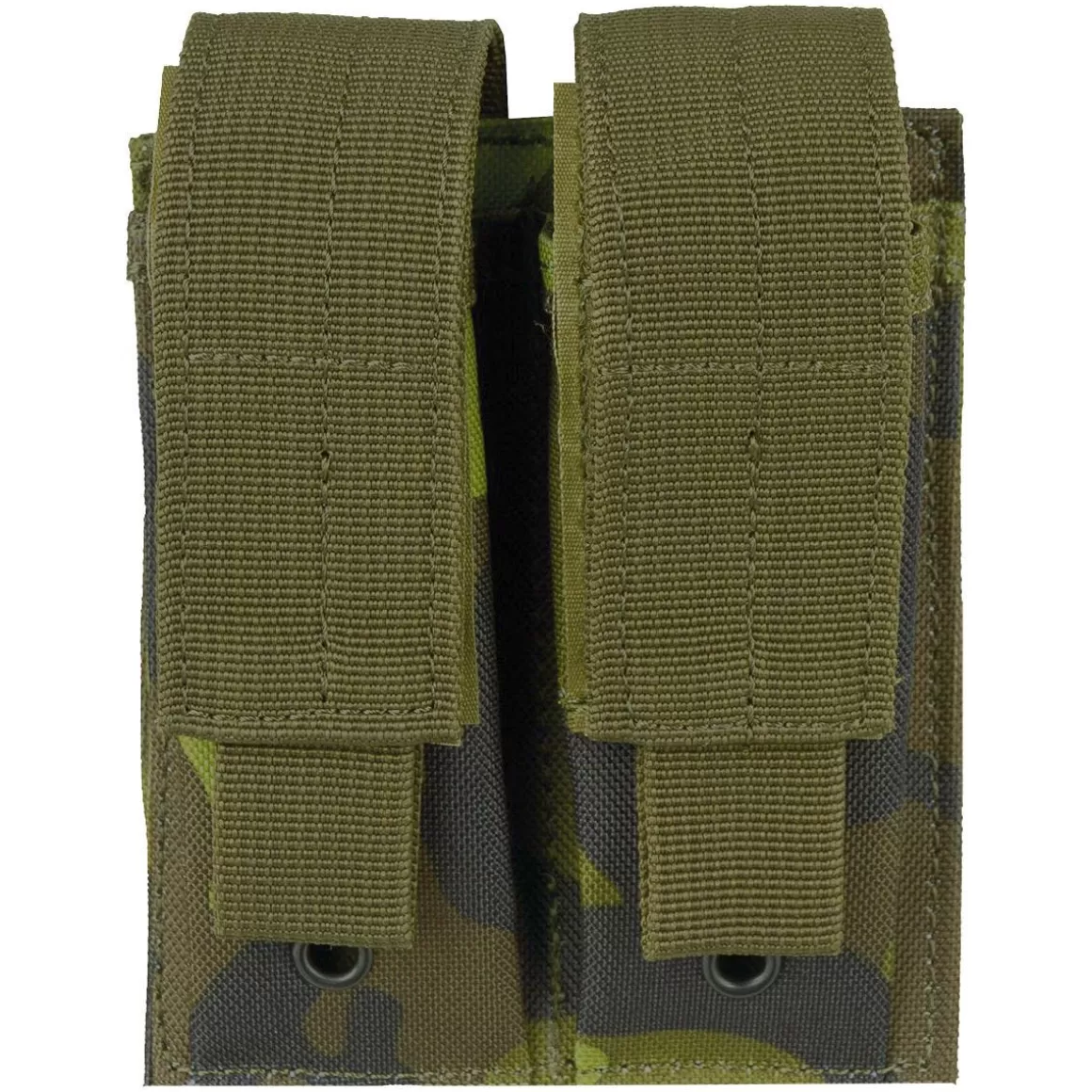 MFH Magazine Pouches> Double Magazine Pouch Small Molle Czech Woodland