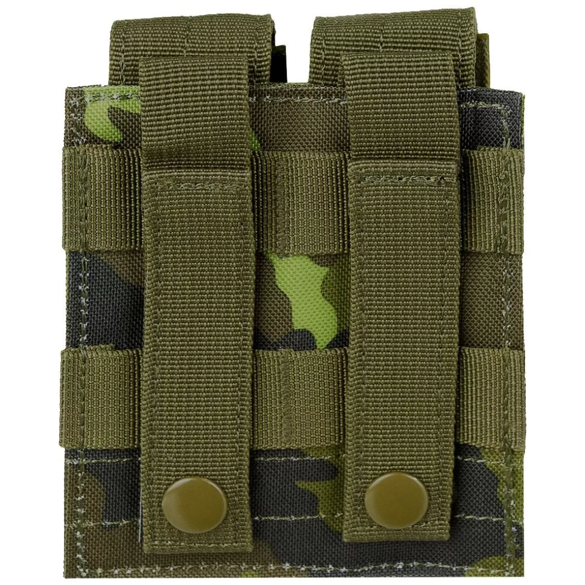 MFH Magazine Pouches> Double Magazine Pouch Small Molle Czech Woodland