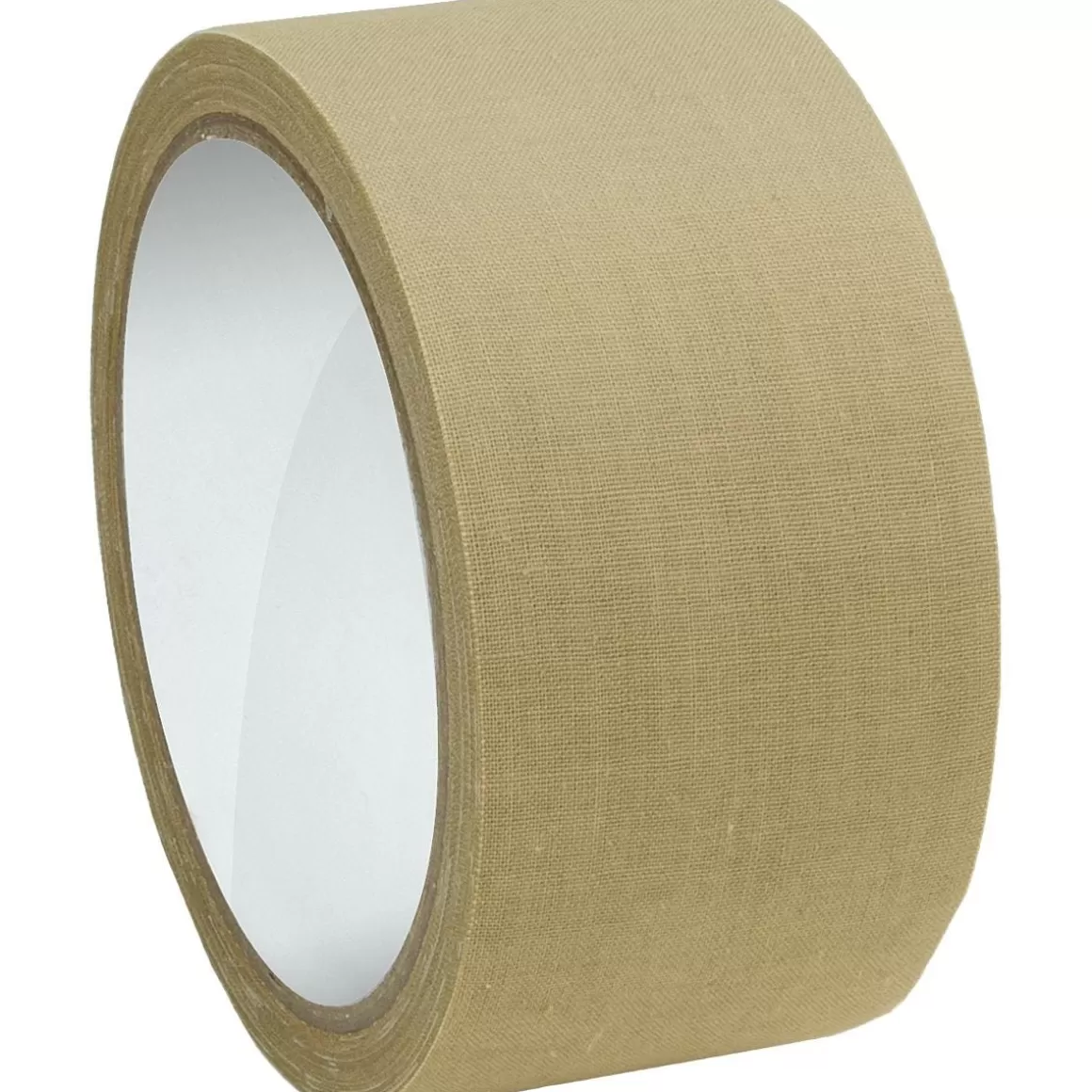 MFH Camo Nets> Fabric Tape 5Cm X 10M Khaki