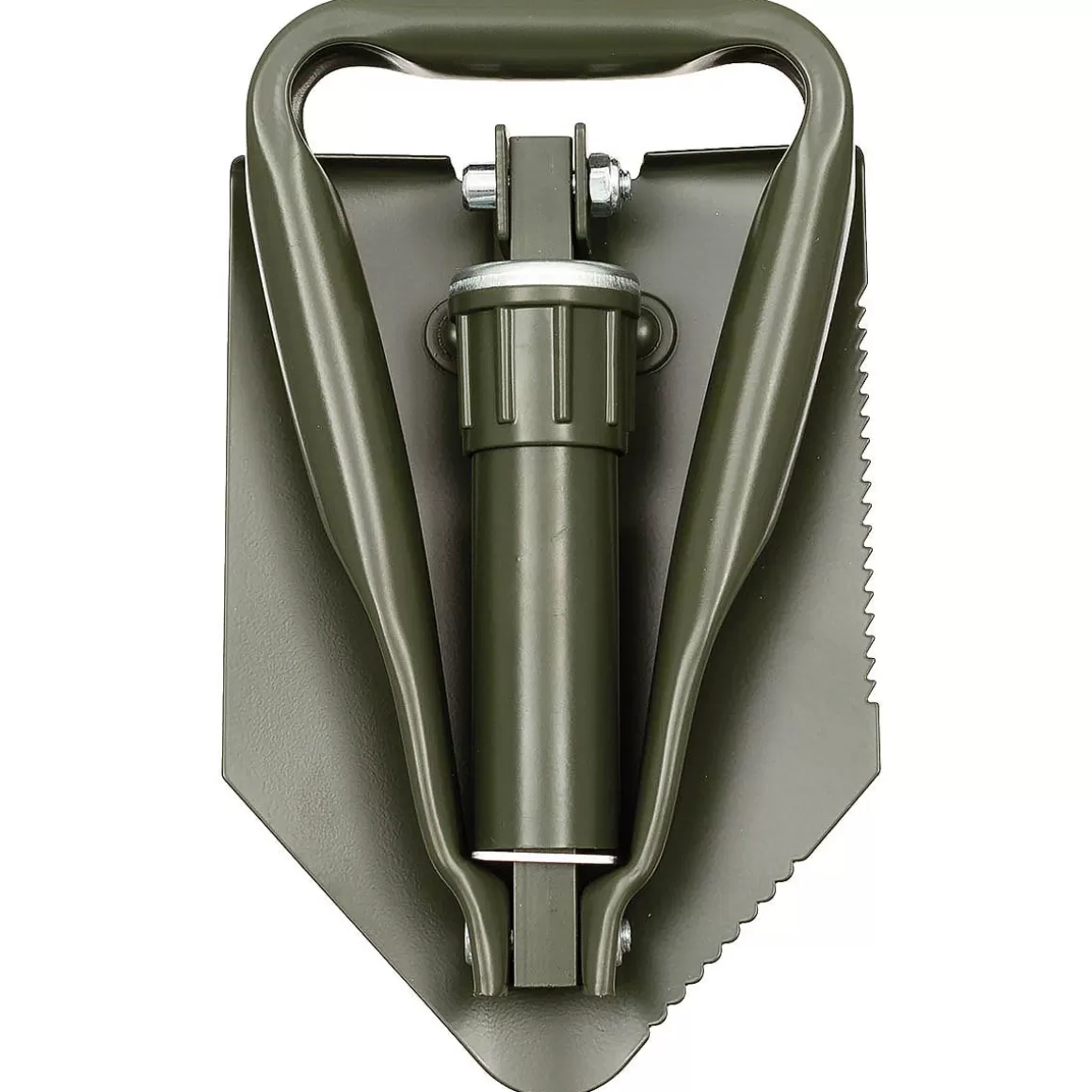 MFH Tools & Hardware> German Army Folding Shovel With Cover Olive